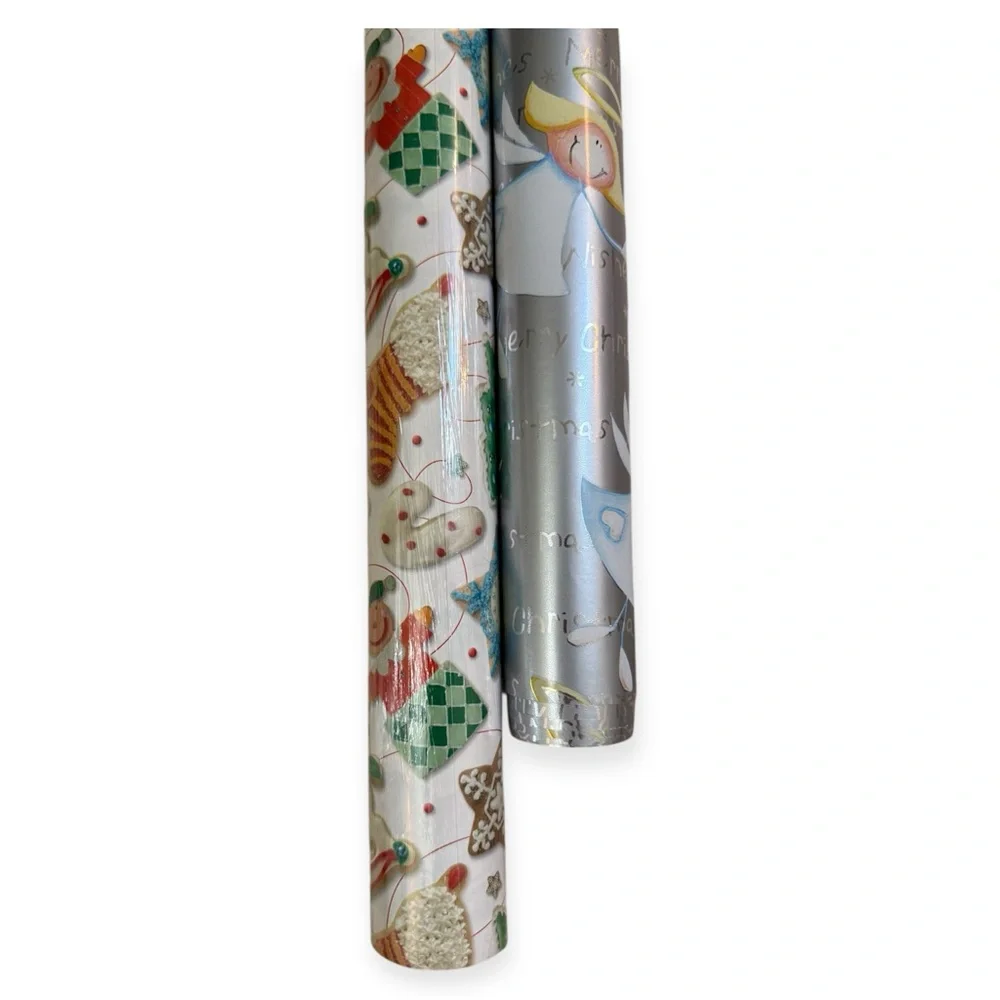 Festive Wrapping Paper Roll Set - Picture 2 of 2